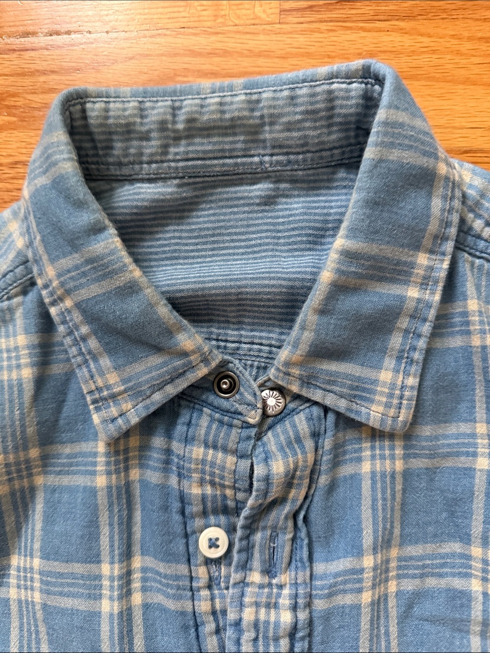 FAHERTY BRAND The Reversible Trestles Check Shirt Size Small ( no size tag ) - Picture 2 of 6